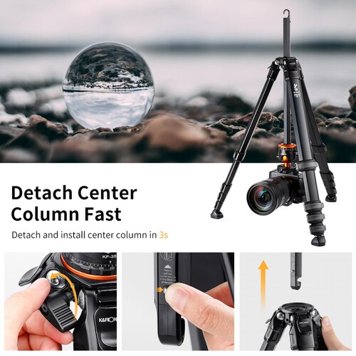 K&F Concept KF09105 Kompakt Tripod (SP4022M3)