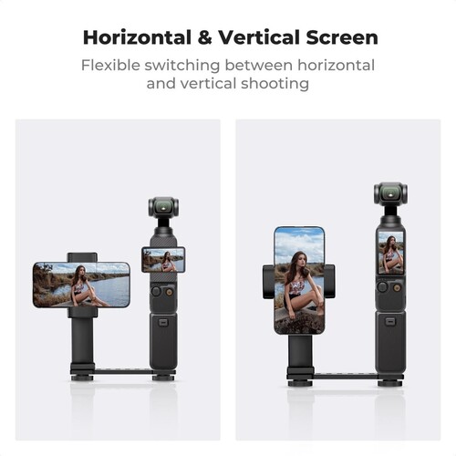 K&F Concept KF31.164 DJI Osmo Pocket 3 / 4 için Telefon Tutucu