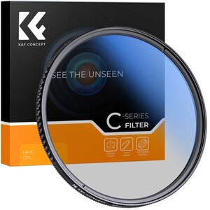 K&F - K&F Concept NANO-C Serisi 82mm HMC-CPL Filtre Slim