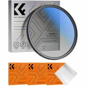 K&F - K&F Concept NANO-K SERIES 52mm HMC-CPL Filtre Ultra İnce Çok Kaplamalı