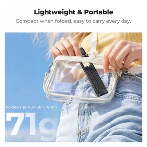 K&F Concept Pocket Kamera Tripodu (Insta360 Luna ve DJI Pocket Serileri ile uyumlu) - Thumbnail