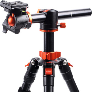K&F Concept - K&F Concept SA254T2 Hafif Kompakt Alüminyum Tripod (KF09.090)