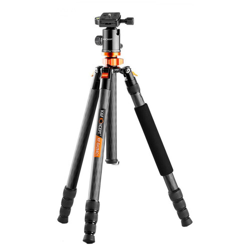 K&F Concept SA284C1 Ball Head Tripod/Monopod Kit (KF09.095)