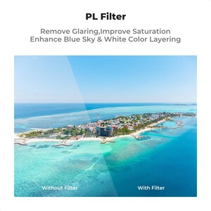 K&F DJI Avata 2 İçin Polarize Filtre - Thumbnail