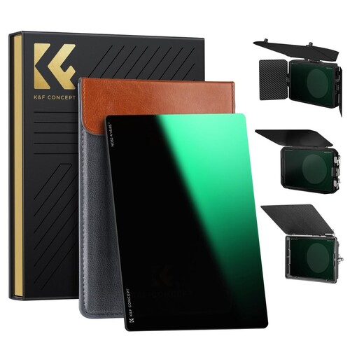 K&F NANO-X ND16 (4 Stop) 4x5.65 Filtre Tilta SmallRig ve Diğer Matbox ile Uyumlu HD Optik Cam
