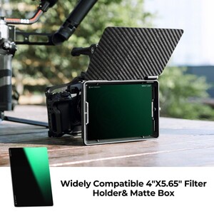 K&F NANO-X ND16 (4 Stop) 4x5.65 Filtre Tilta SmallRig ve Diğer Matbox ile Uyumlu HD Optik Cam - Thumbnail