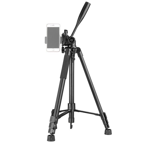 Kingjoy VT-860SCB Uzaktan Kumandali + Cep Telefonu Standli Video Tripodu