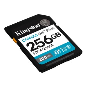 Kingston - Kingston 256GB SDXC Canvas Go! Plus Gen4 200MB/s C10 UHS-I U3 V30 (1)