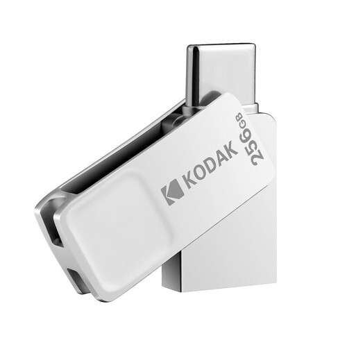 Kodak 256GB Dual 3.1 Type-C Metal USB Bellek (K223C)