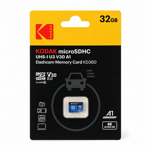 Kodak - Kodak 32GB microSD UHS-I U3/V30/A1 Hafıza Kartı (KD360)
