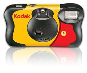 Kodak - Kodak Fun Flash Disposable Camera 27+12 EXP (1)
