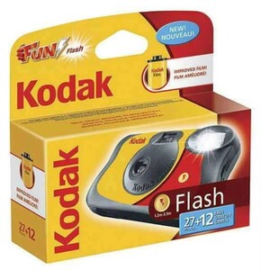 Kodak - Kodak Fun Flash Disposable Camera 27+12 EXP