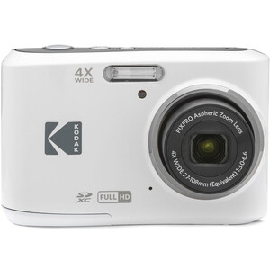 Kodak - Kodak FZ45 Friendly Zoom 4x Beyaz Dijital Fotoğraf Makinesi