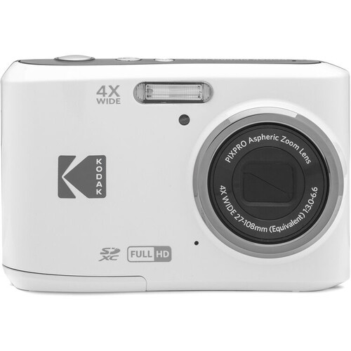 Kodak FZ45 Friendly Zoom 4x Beyaz Dijital Fotoğraf Makinesi