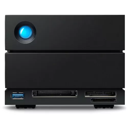 Lacie - LaCie 20TB 2big Dock 2-Bay Thunderbolt 3 RAID Harici Harddisk