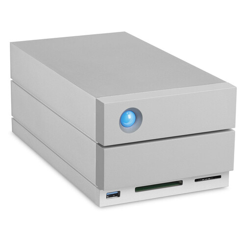 LaCie 20TB 2big Dock 2 Diskli Thunderbolt 3 RAID Dockin Station