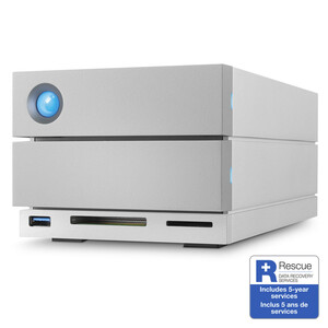 Lacie - LaCie 20TB 2big Dock 2 Diskli Thunderbolt 3 RAID Dockin Station (1)