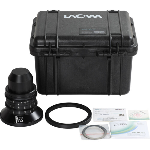 Laowa 12mm T2.9 Zero-D Cine Lens (PL Mount)