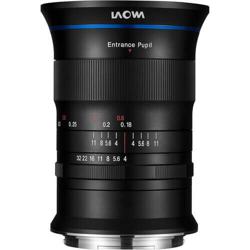 Laowa 17mm f/4 GFX Zero-D Lens (FujiFilm GFX Uyumlu)