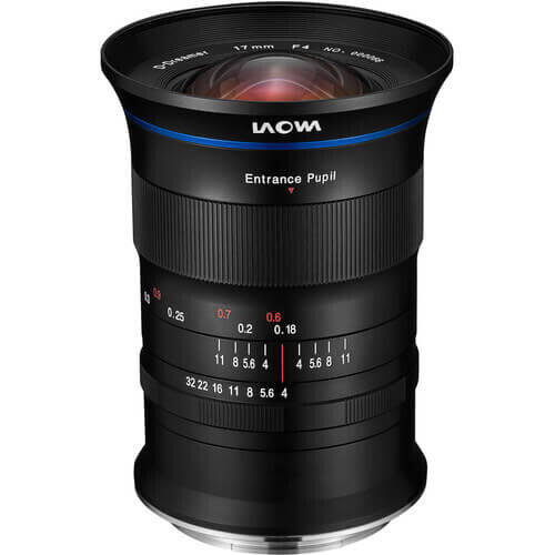 Laowa 17mm f/4 GFX Zero-D Lens (FujiFilm GFX Uyumlu)