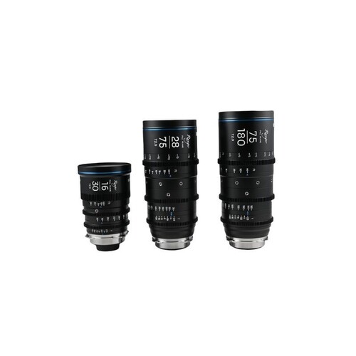 Laowa Ranger FF Compact Cine Zoom Lens Seti (16-30mm, 28-75mm, 75-180mm)