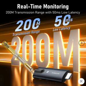 LEMORELE R1000 1080P Kablosuz HDMI Görüntü Aktarım Kiti - Thumbnail