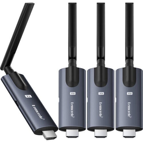 LEMORELE R1030 HDMI Kiti 1TX ve 3RX Ultra Uzun İletim Kablosuz Ultra Uzun İletim Kablosuz