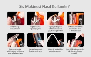 Lensgo Smoke B Duman ve Sis Makinesi - Thumbnail