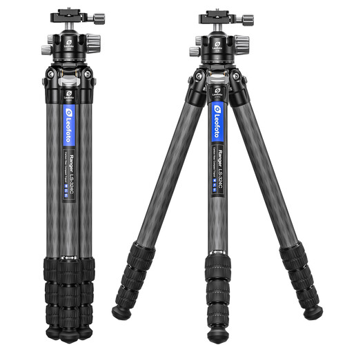 Leofoto LS-324C+LH-40 Profesyonel Karbon Fiber Tripod Kit (Ranger Serisi 4 Bölmeli + LH-40 Top Kafa)