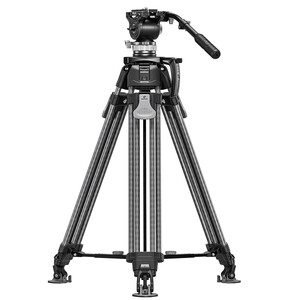 Leofoto - Leofoto LVF-163C+BV-15 Boring Series Video Tripod