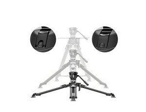 Leofoto LVF-163C+FH-10 Karbon Fiber Profesyonel Video Tripot Kit (Çift Kademeli 75mm Küre + FH-10 Sıvı Kafa) - Thumbnail