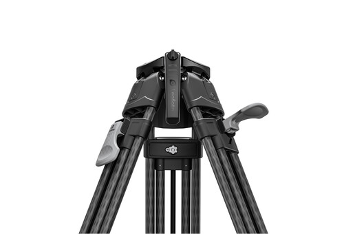Leofoto LVF-163C+FH-10 Karbon Fiber Profesyonel Video Tripot Kit (Çift Kademeli 75mm Küre + FH-10 Sıvı Kafa)