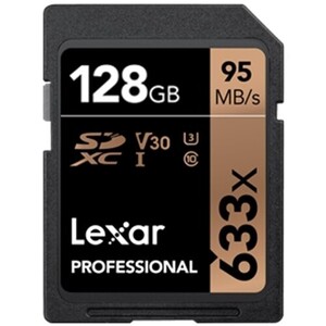 Lexar - Lexar 128GB 633x SDHC UHS-I Profesyonel Hafıza Kartı (1)