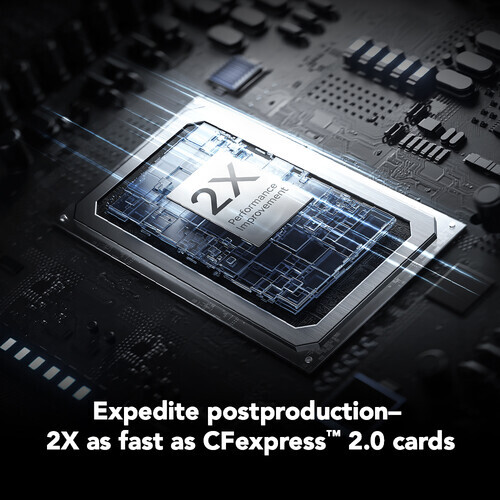 Lexar 128GB Professional CFexpress 4.0 Type B Hafıza Kart (Diamond Serisi)