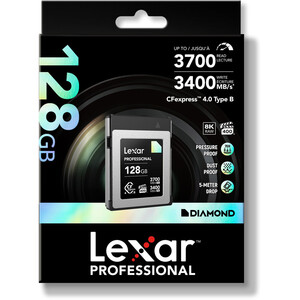 Lexar 128GB Professional CFexpress 4.0 Type B Hafıza Kart (Diamond Serisi) - Thumbnail