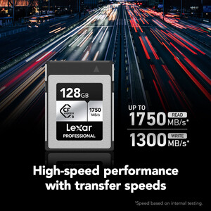 Lexar 128GB Professional SILVER Serisi CFexpress Type B Hafıza Kartı - Thumbnail