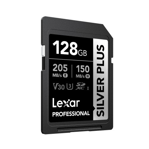 Lexar 128GB Silver Plus SD Hafıza Kartı