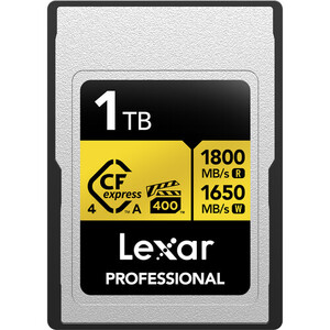 Lexar - Lexar 1TB Professional GOLD CFexpress 4.0 Type A Hafıza Kartı