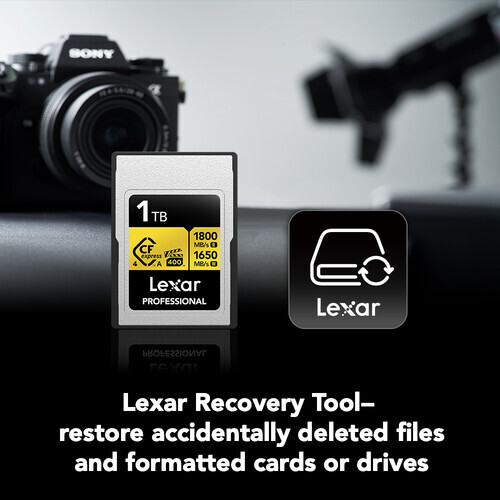 Lexar 1TB Professional GOLD CFexpress 4.0 Type A Hafıza Kartı