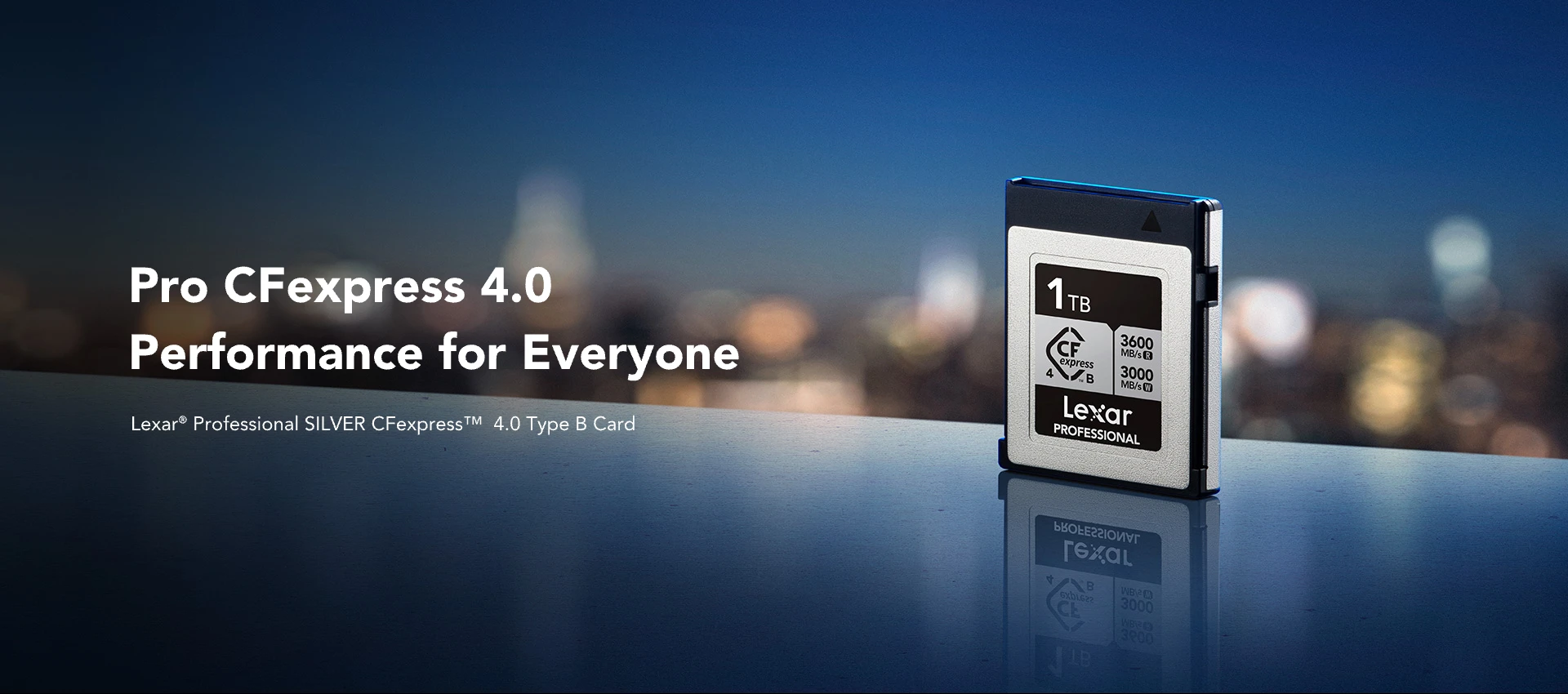 Lexar 1TB Professional SILVER CFexpress™ 4.0 Type B Hafıza Kartı - Thumbnail