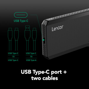 Lexar 1TB Professional SL600 USB 3.2 Gen 2x2 Taşınabilir SSD - Thumbnail