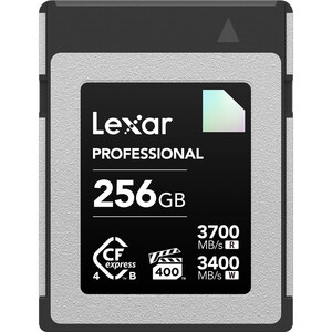 Lexar - Lexar 256GB Professional CFexpress 4.0 Type B Hafıza Kart (Diamond Serisi)