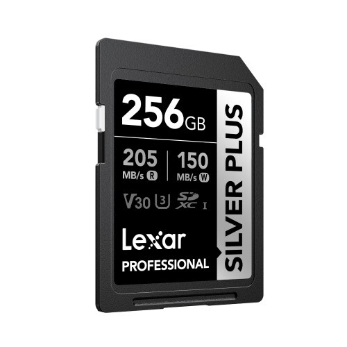 Lexar 256GB Silver Plus SD Hafıza Kartı