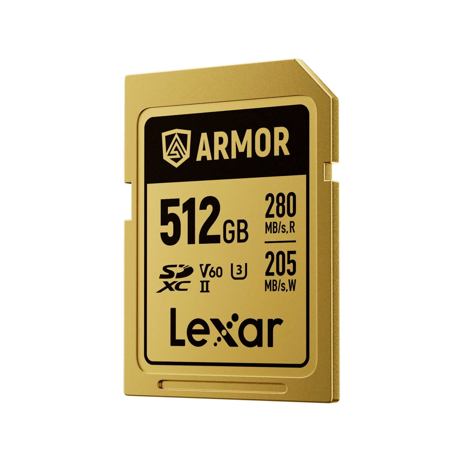 Lexar - Lexar 512GB 280MB/s ARMOR GOLD Serisi SDXC UHS-II Hafıza Kartı (1)