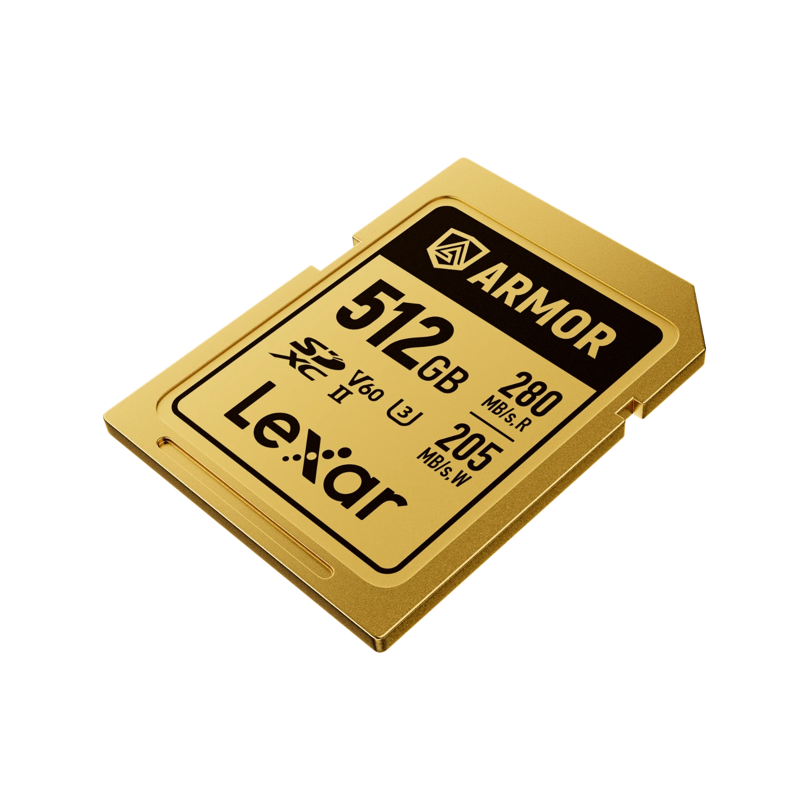 Lexar 512GB 280MB/s ARMOR GOLD Serisi SDXC UHS-II Hafıza Kartı - Thumbnail