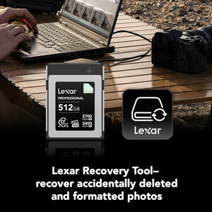 Lexar 512GB Professional CFexpress 4.0 Type B Hafıza Kart (Diamond Serisi) - Thumbnail