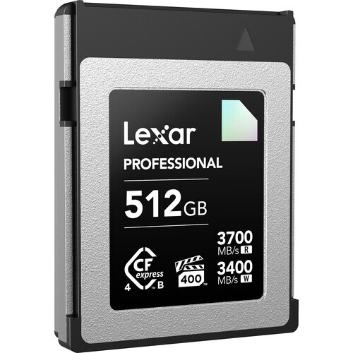 Lexar 512GB Professional CFexpress 4.0 Type B Hafıza Kart (Diamond Serisi)