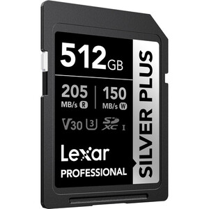 Lexar - Lexar 512GB Silver Plus SD Hafıza Kartı (1)
