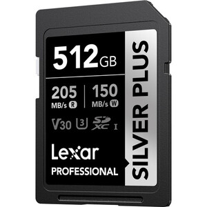 Lexar 512GB Silver Plus SD Hafıza Kartı - Thumbnail