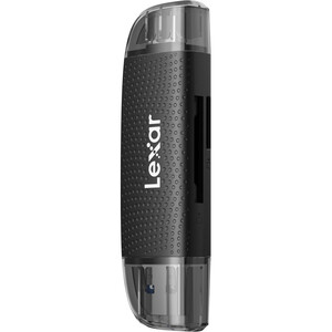 Lexar Dual-Slot USB-A/C SD/microSD Kart Okuyucu (LRW310X-BNBNG) - Thumbnail
